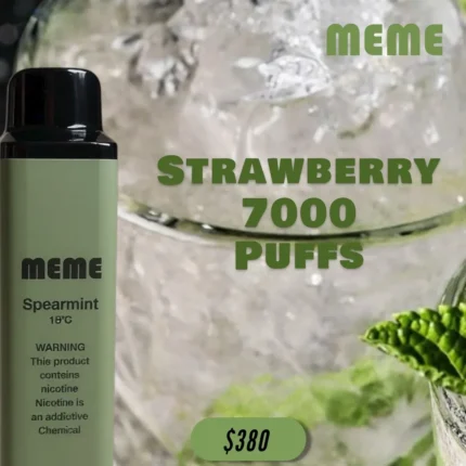 meme7000口_拋棄式電子煙現貨_韓國熱銷爆款